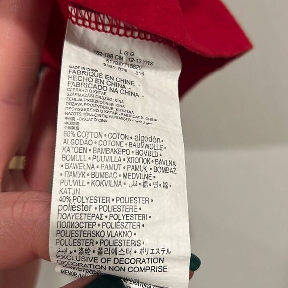 Jordan red top - Picture 5 of 5